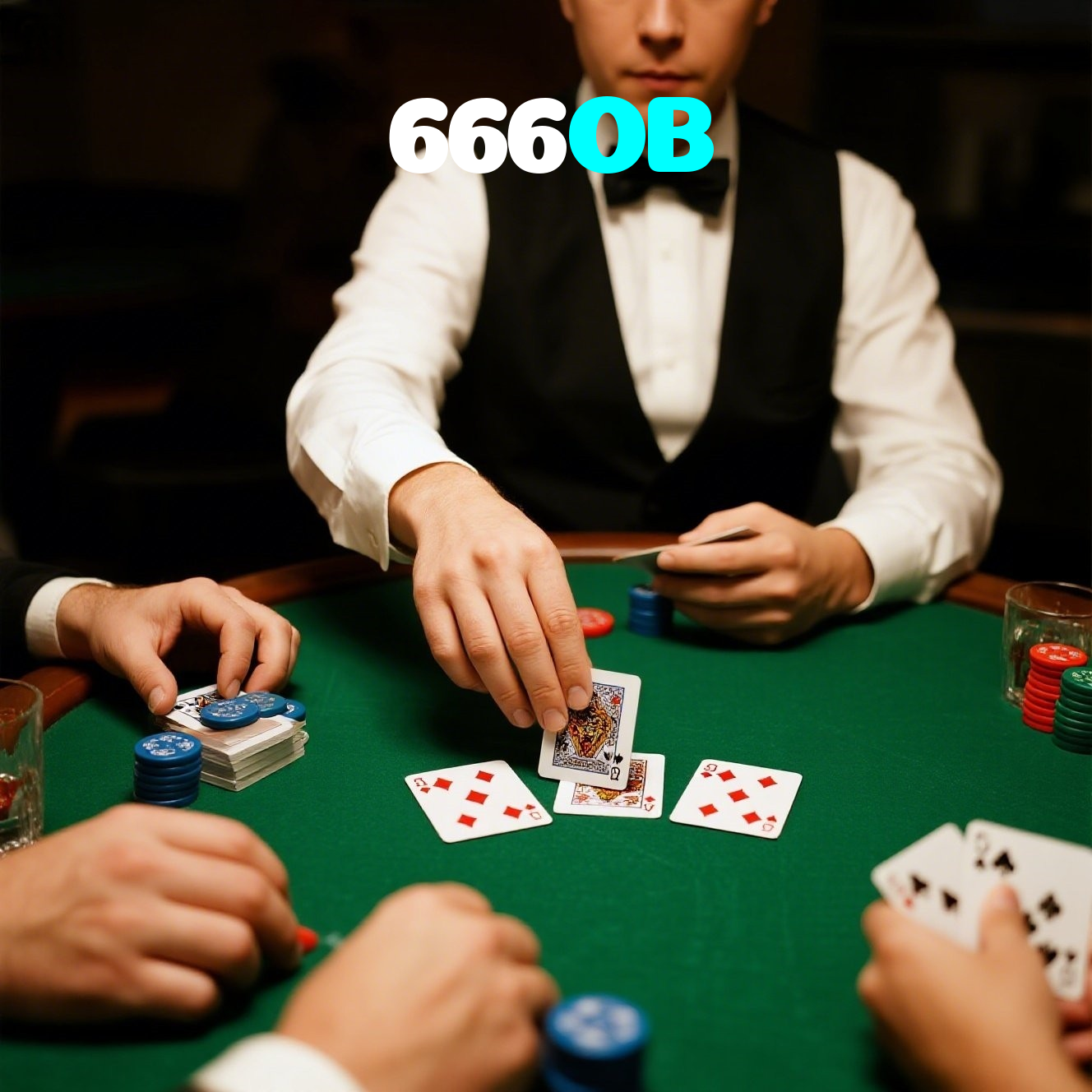 666OB:Jogue no nosso cassino e prove sua habilidade nas cartas de poker!