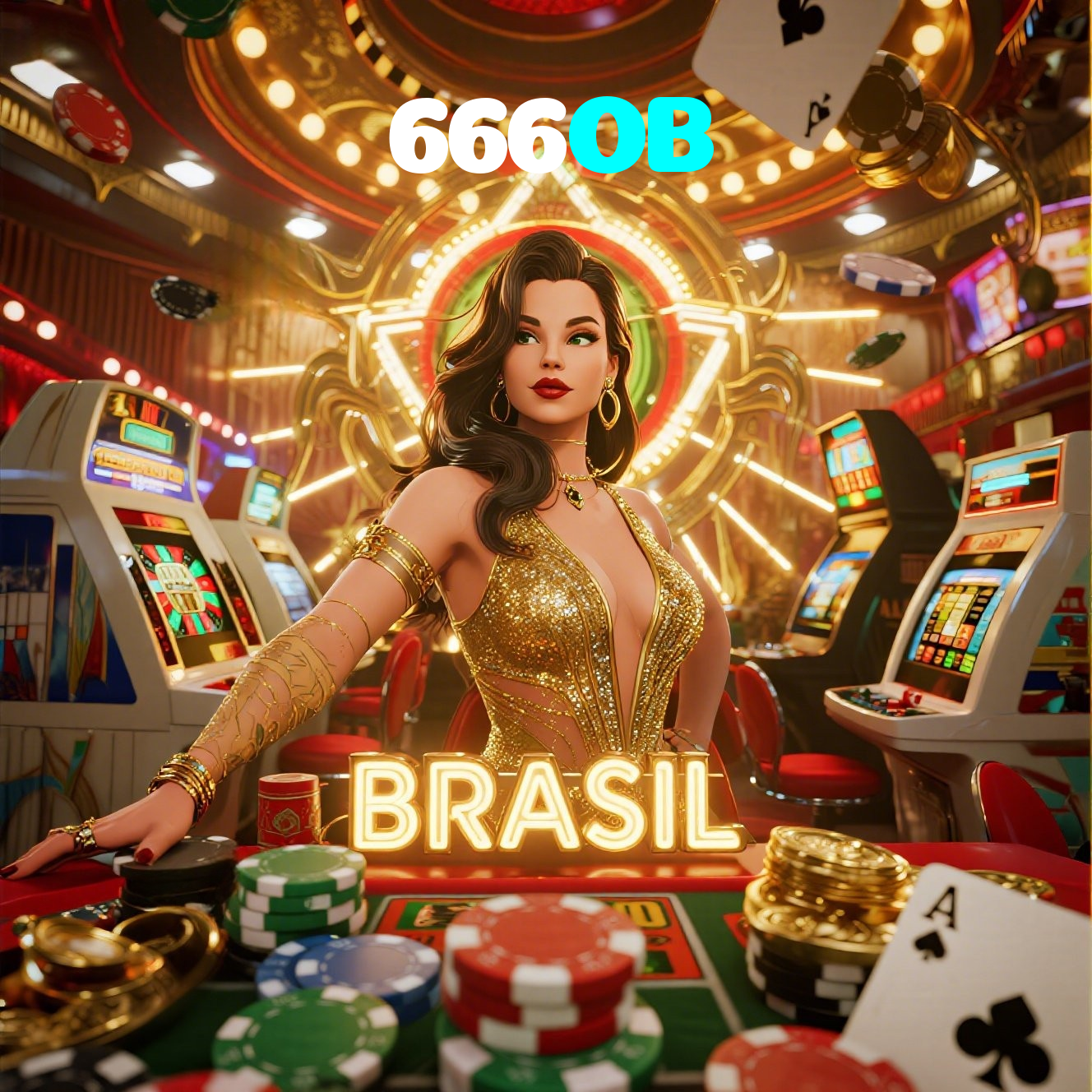 666OB:Jogue nas roletas e conquiste a sorte ao seu lado!